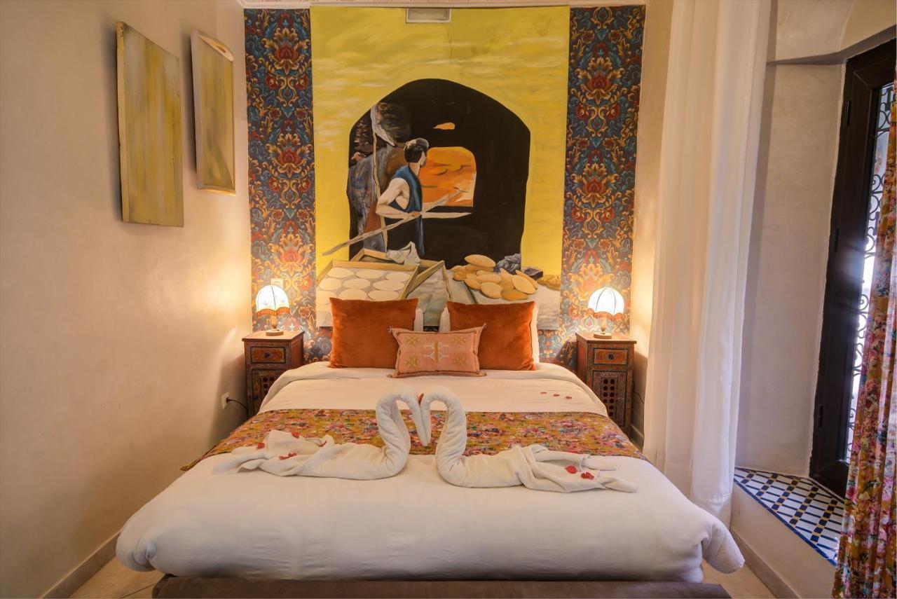 Riad Les Oliviers & Spa Marrakesh Bagian luar foto