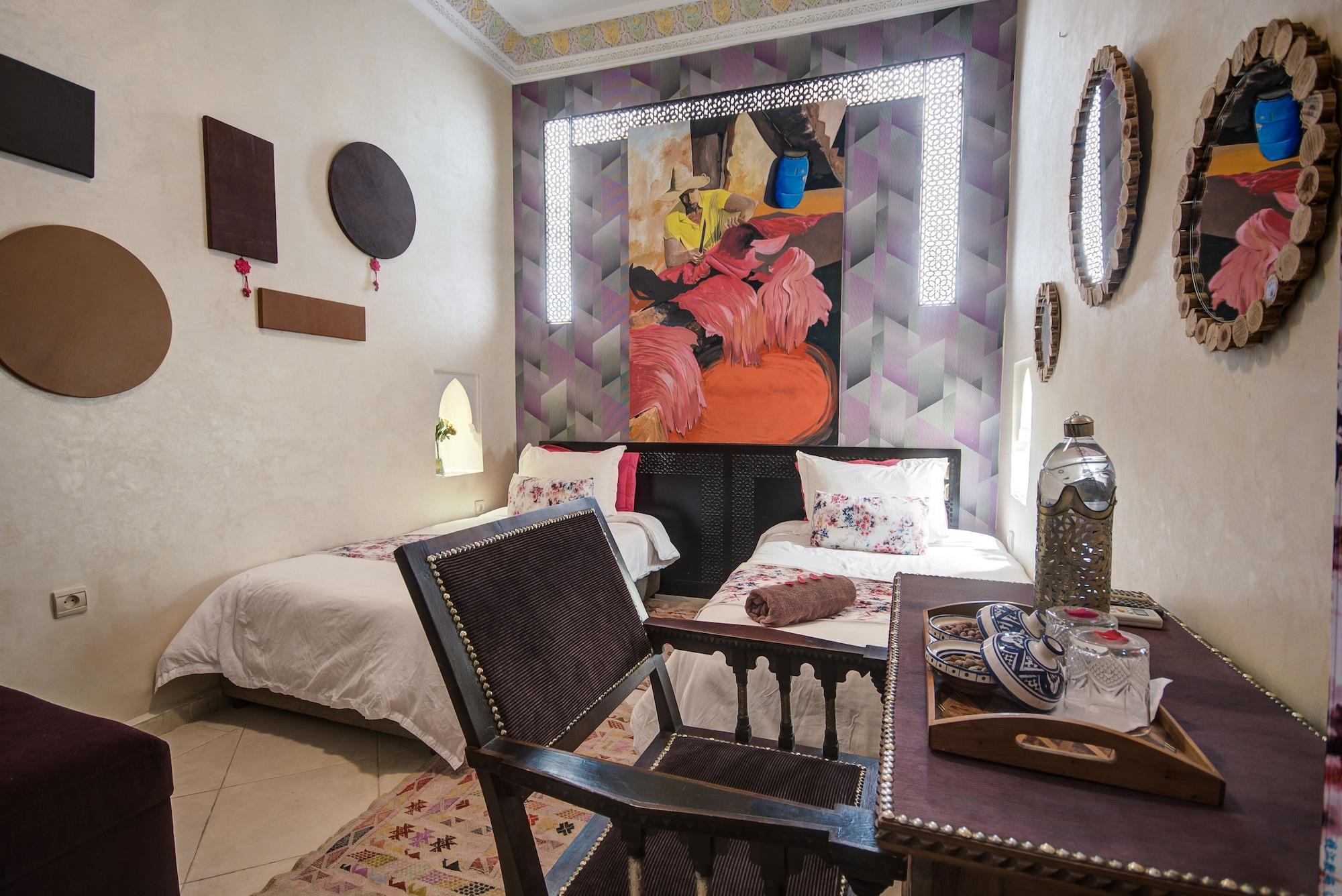Riad Les Oliviers & Spa Marrakesh Bagian luar foto