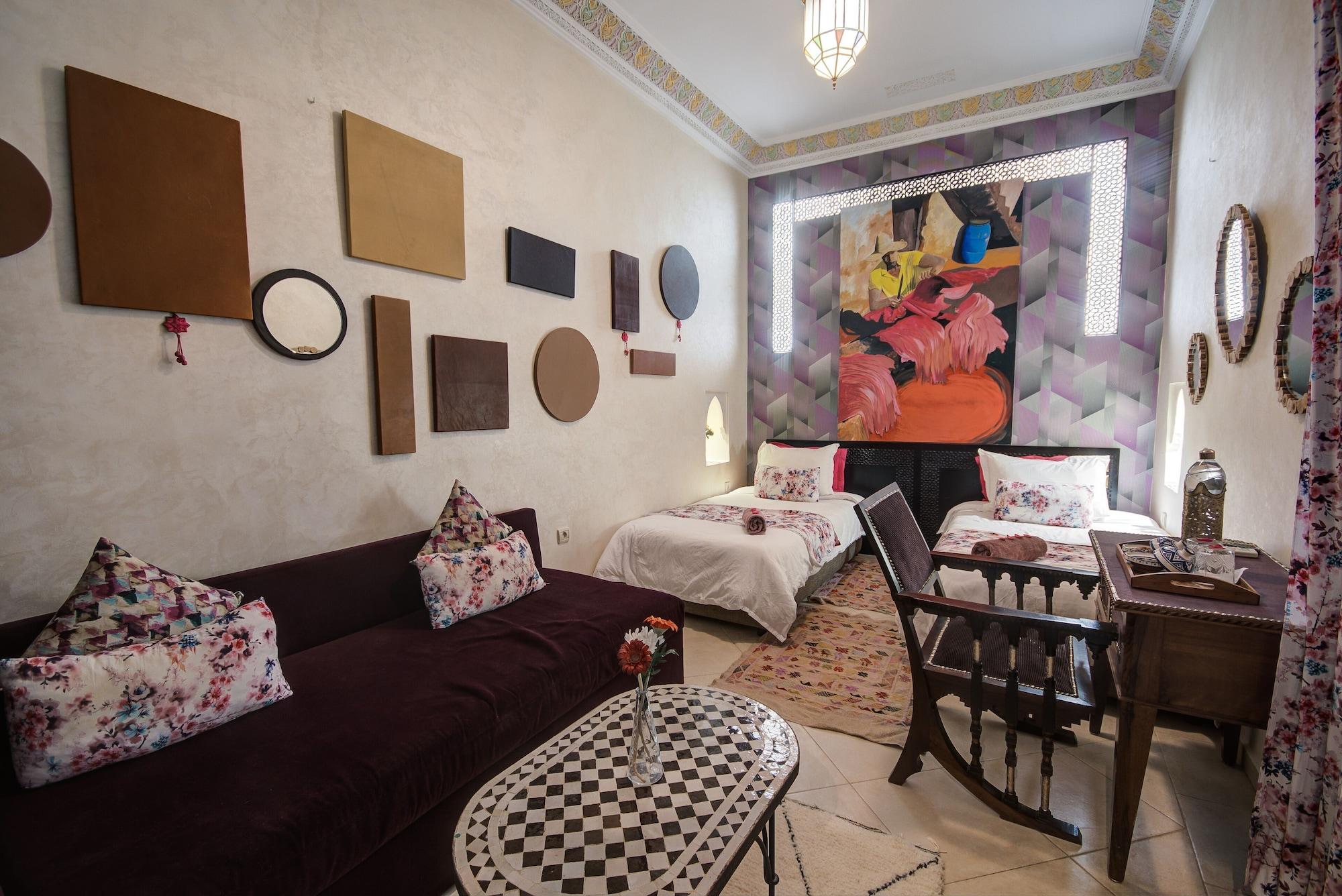 Riad Les Oliviers & Spa Marrakesh Bagian luar foto